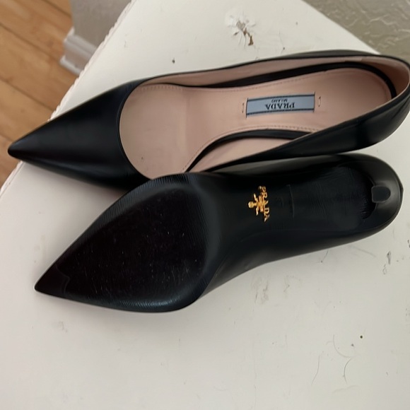 brand new Prada heels with heel tap replacements inbox original - Picture 2 of 2